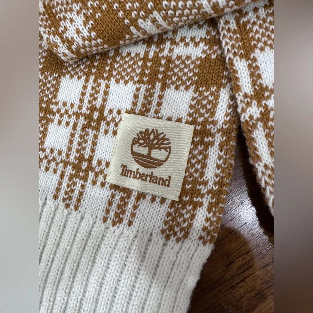 Timberland plaid knit